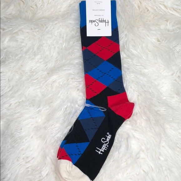 NWT happy socks argyle print - Picture 1 of 4